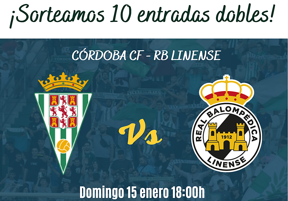 Infografía del sorteo de entradas del partido del Córdoba ante el Linense