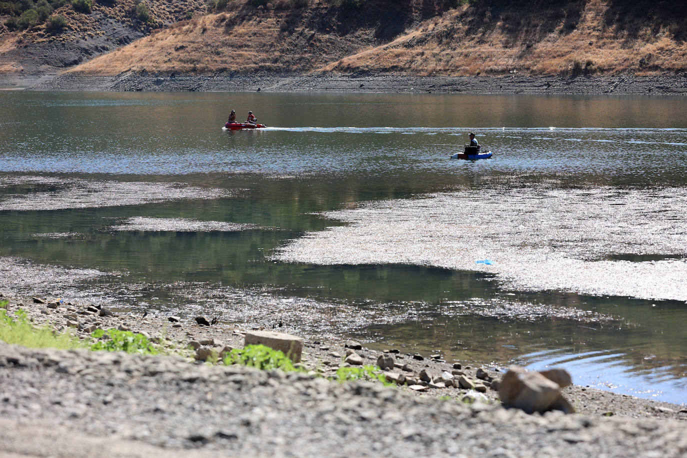 Imagen del embalse de San Rafael de Navallana