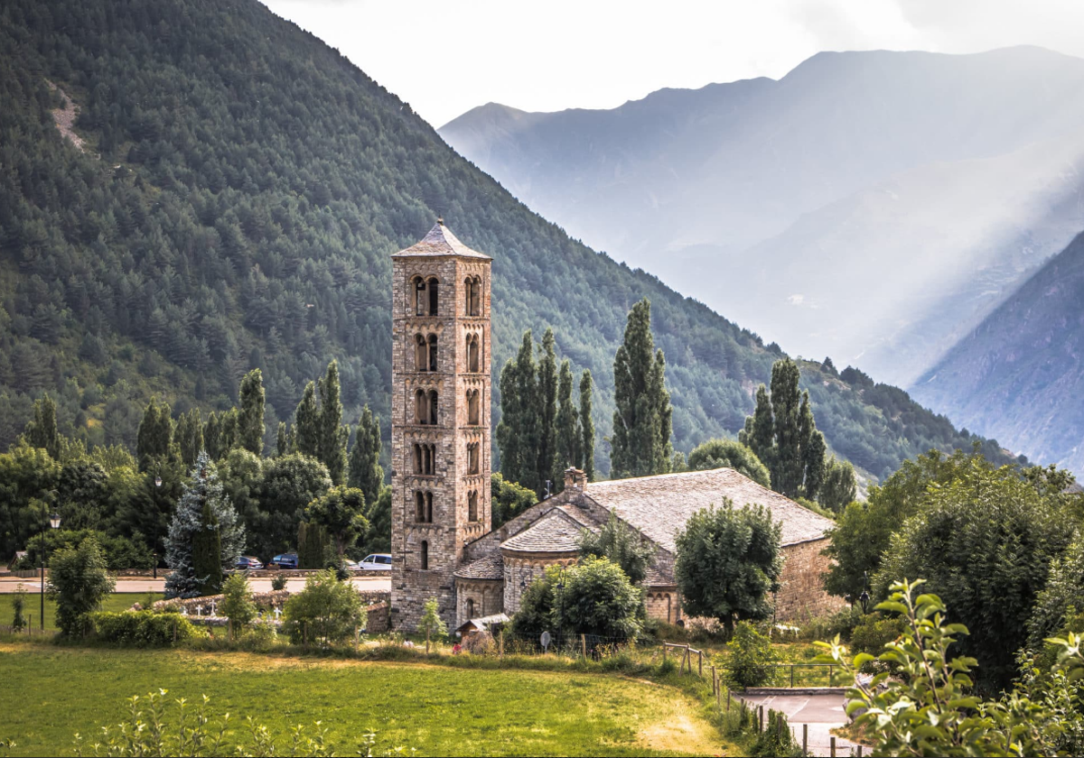 Iglesia románica de Sant Climent de Taüll, en el valle de Boí