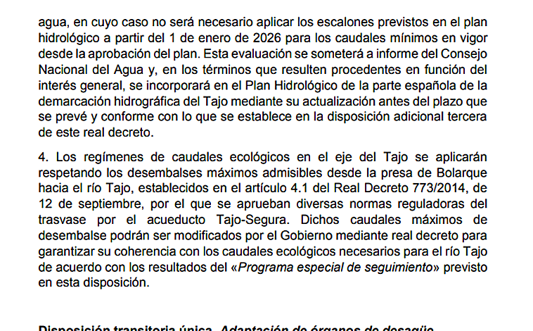 Imagen - Los tres párrafos de la Disposición Adicional Novena, punto 3, del documento anterior