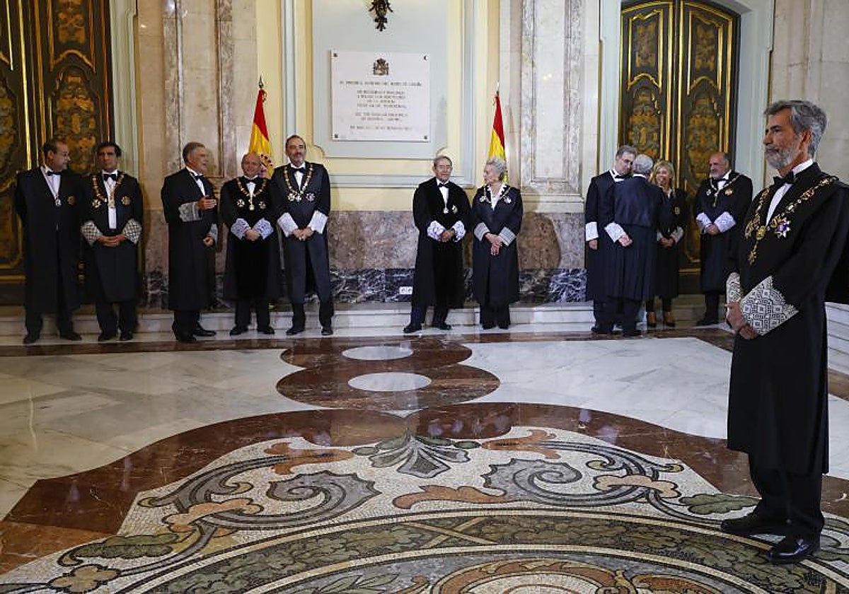 Apertura del presente Año Judicial, el pasado septiembre