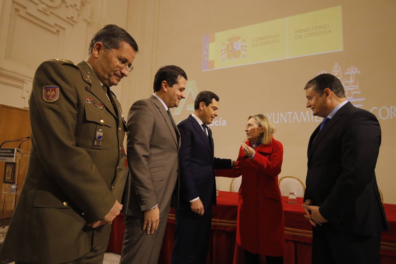 La firma de los convenios de la Base Logística de Córdoba, en imágenes