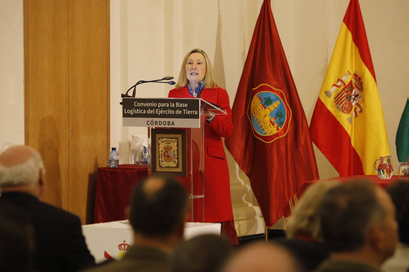 La firma de los convenios de la Base Logística de Córdoba, en imágenes