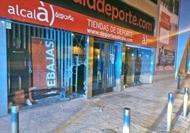 Roban por quinta vez en una tienda de deportes situada en el polígono Los Povillares de Lucena