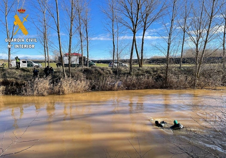 Hallan en el río Valdavia el cadáver de la mujer desaparecida ayer en Osorno (Palencia)