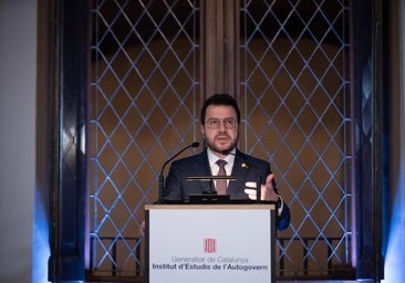 Aragonès da la bienvenida a Sánchez: «la lucha» no finalizará «hasta que no hayamos conseguido la independencia»