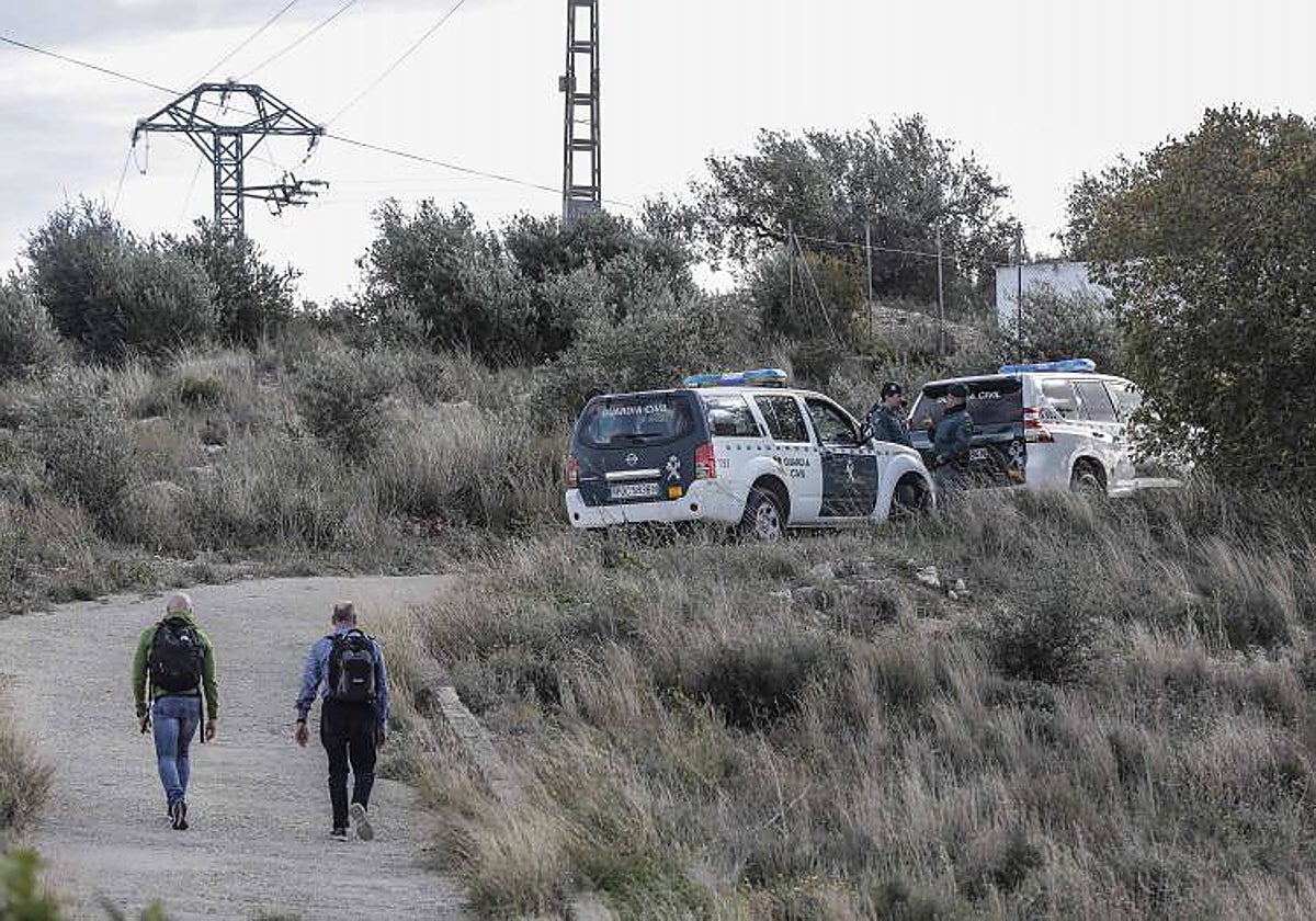 Imagen de archivo de agentes de la Guardia Civil en la provincia de Valencia