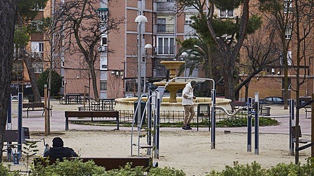 El conocido como parque de los mosquitos