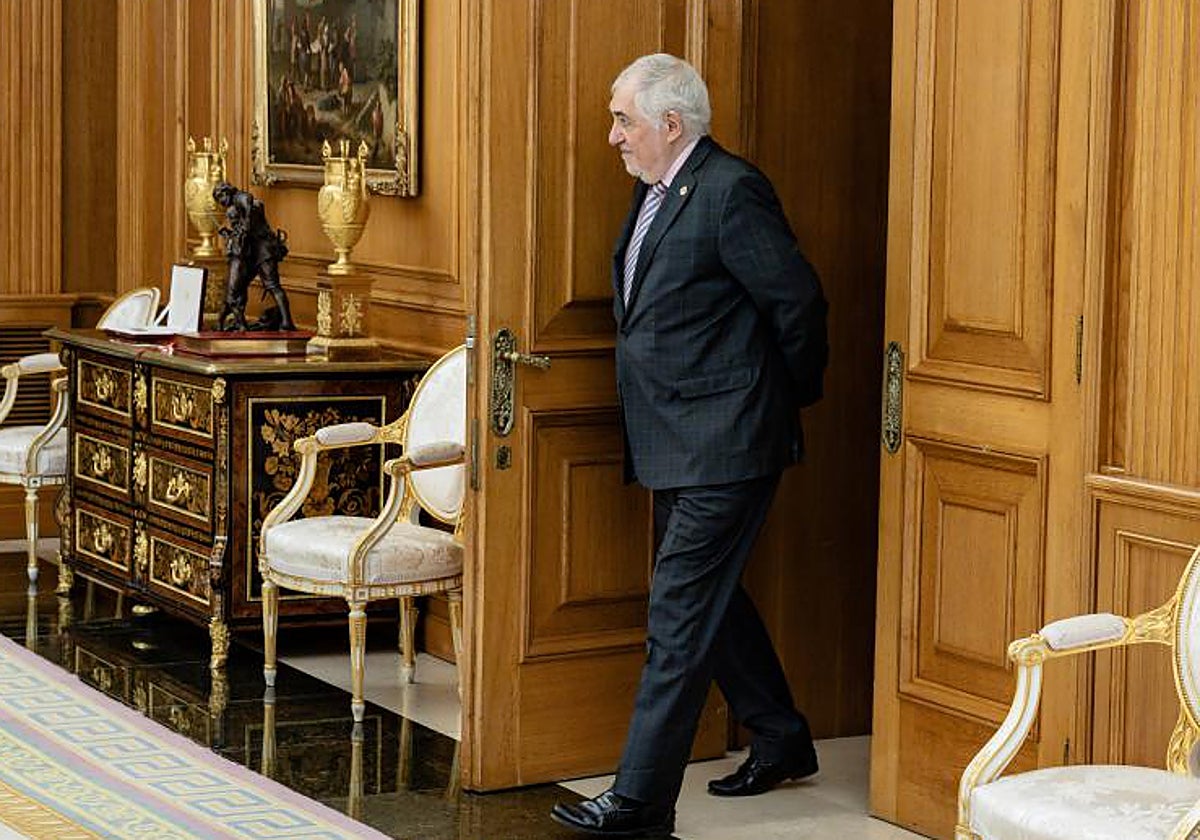 El presidente del Tribunal Constitucional, Cándido Conde-Pumpido