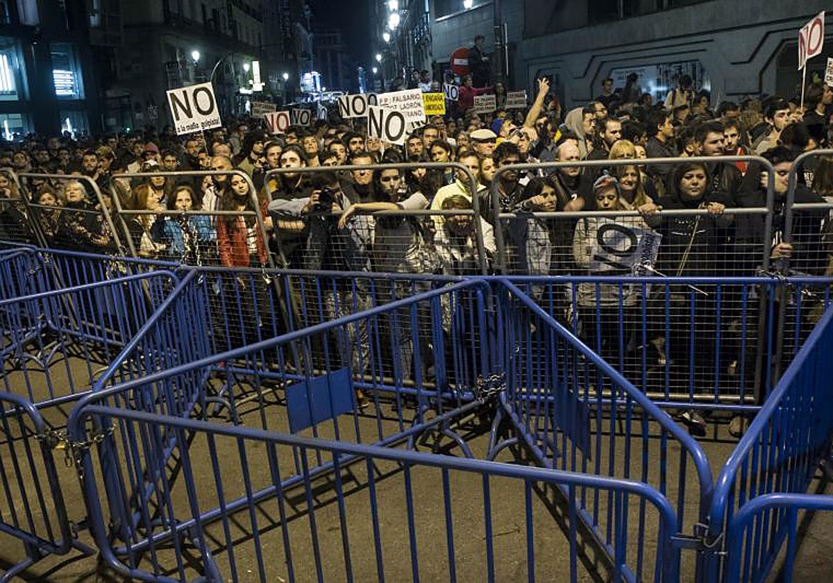 Un «Rodea al Congreso» en el año 2013