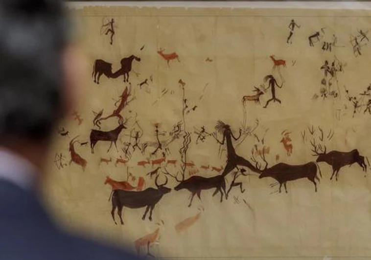 Las pinturas rupestres de la Cueva de la Vieja de Alpera recuperan su esplendor