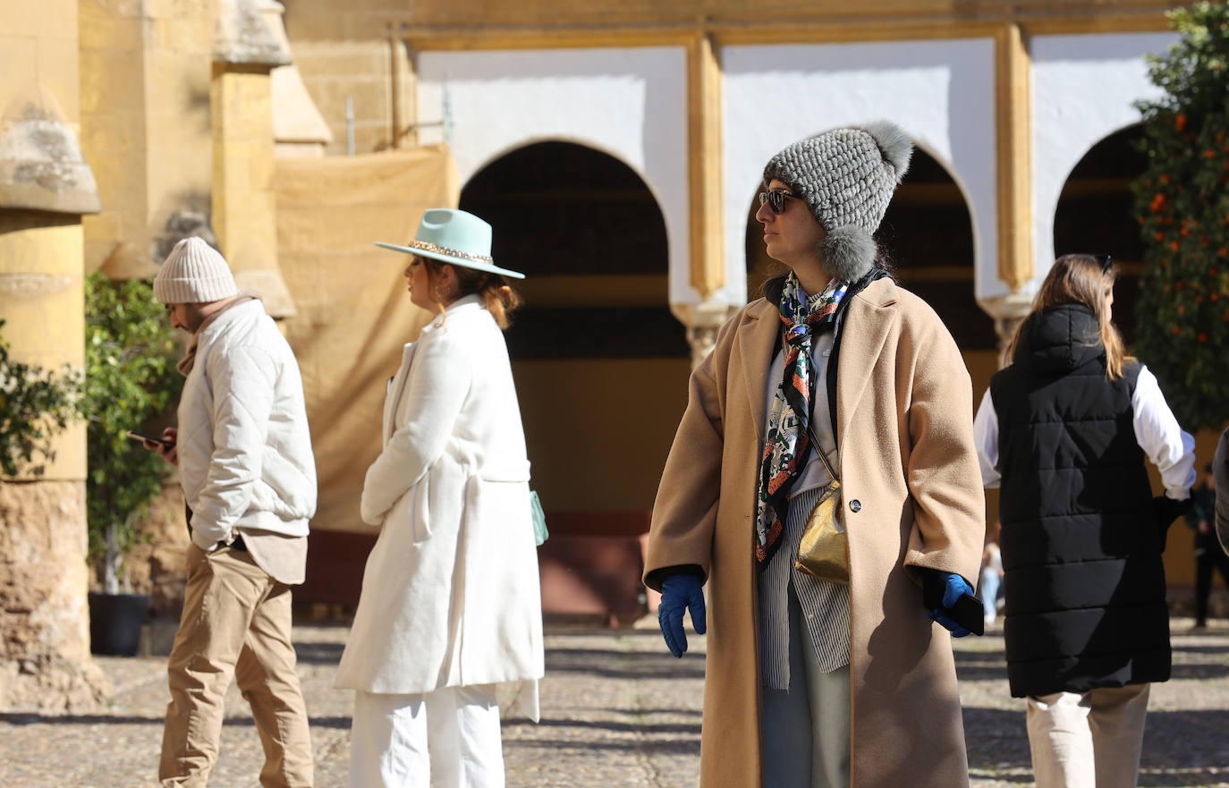 Un día de intenso frío en Córdoba, en imágenes