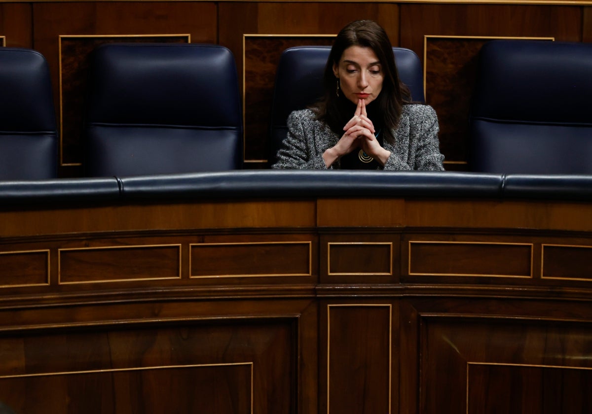 La ministra de Justicia, Pilar Llop