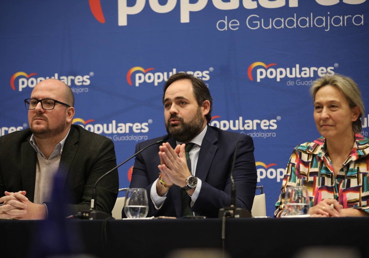 Lucas Castillo, Paco Núñez y Ana Guarinos