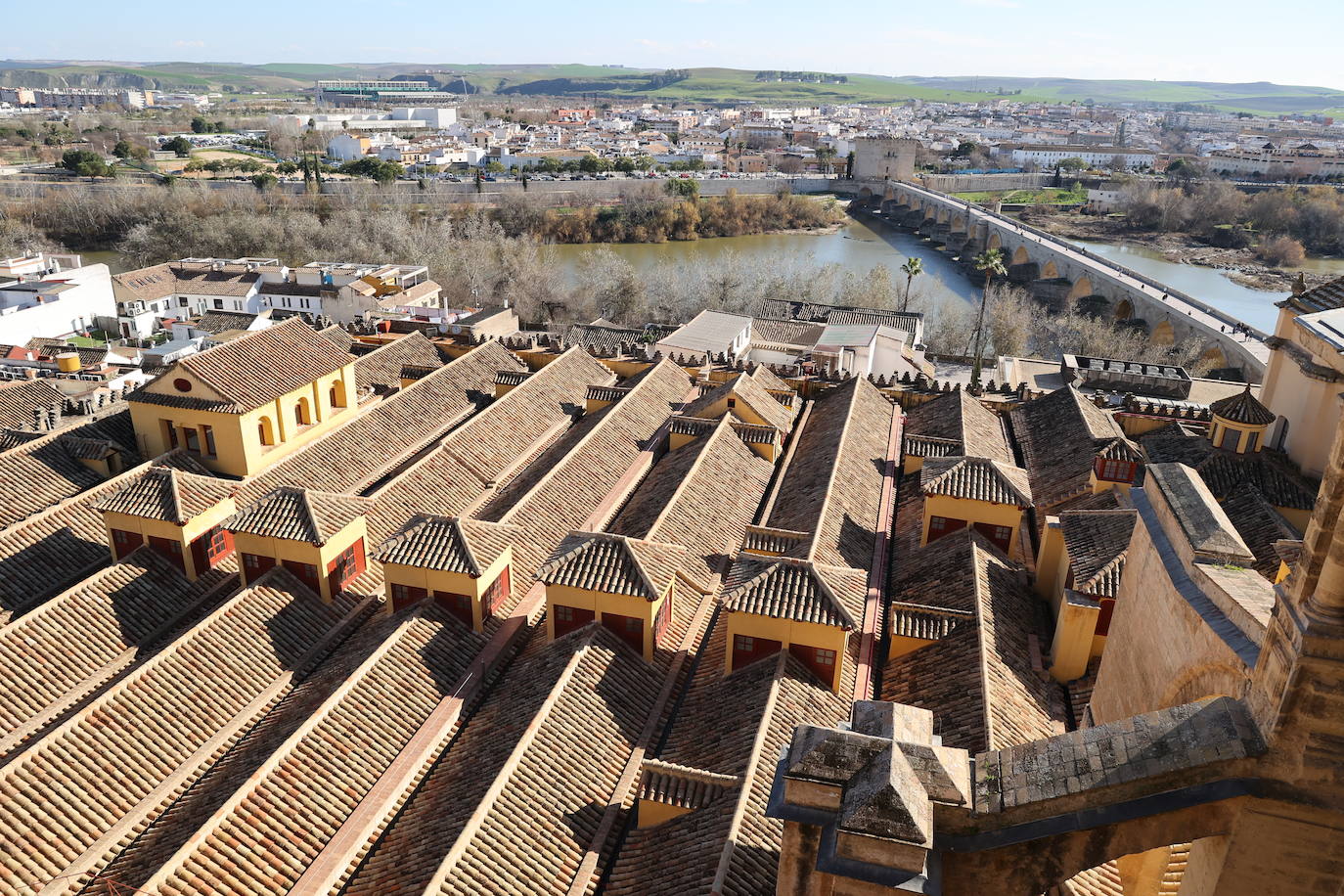 Las cubiertas de la Mezquita-Catedral de Córdoba, el otro &#039;tesoro&#039; de un bien Patrimonio de la Humanidad, en imágenes