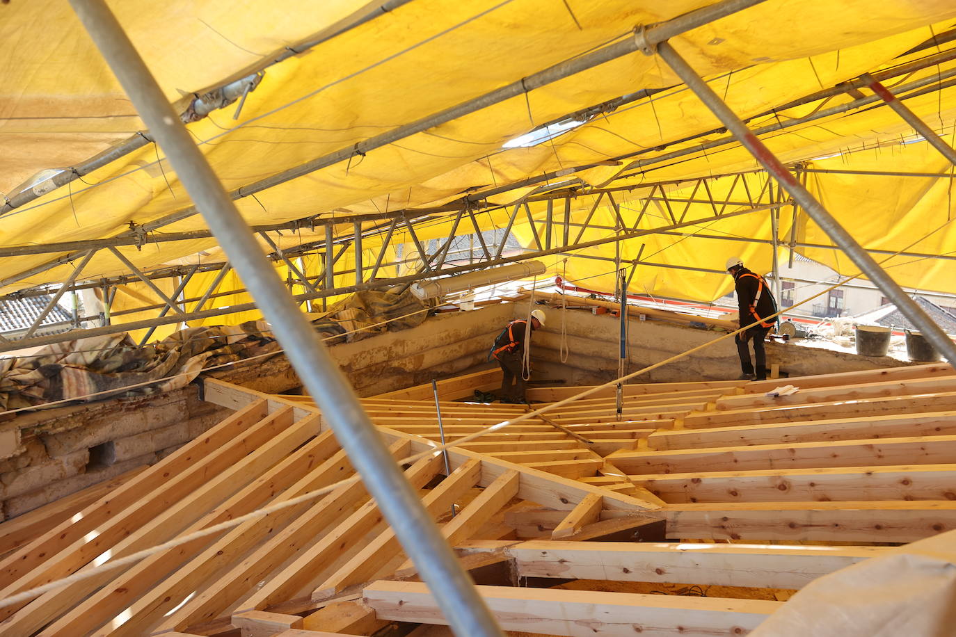 Las cubiertas de la Mezquita-Catedral de Córdoba, el otro &#039;tesoro&#039; de un bien Patrimonio de la Humanidad, en imágenes