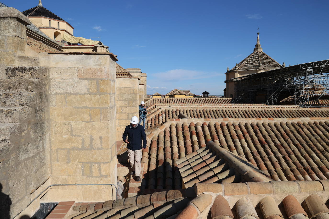 Las cubiertas de la Mezquita-Catedral de Córdoba, el otro &#039;tesoro&#039; de un bien Patrimonio de la Humanidad, en imágenes