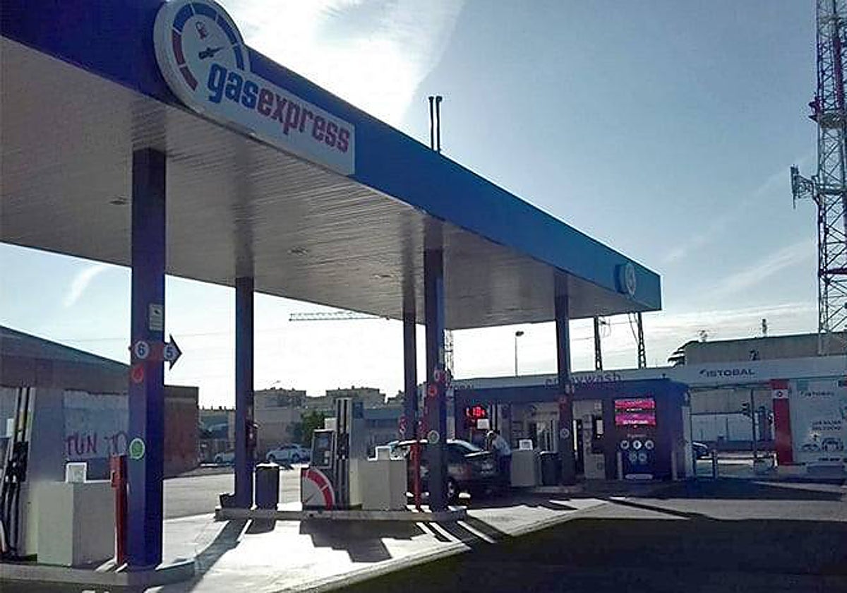 Gasolinera de la Avenida de Zamora, en Valladolid, donde podría haber acudido el principal sospechoso
