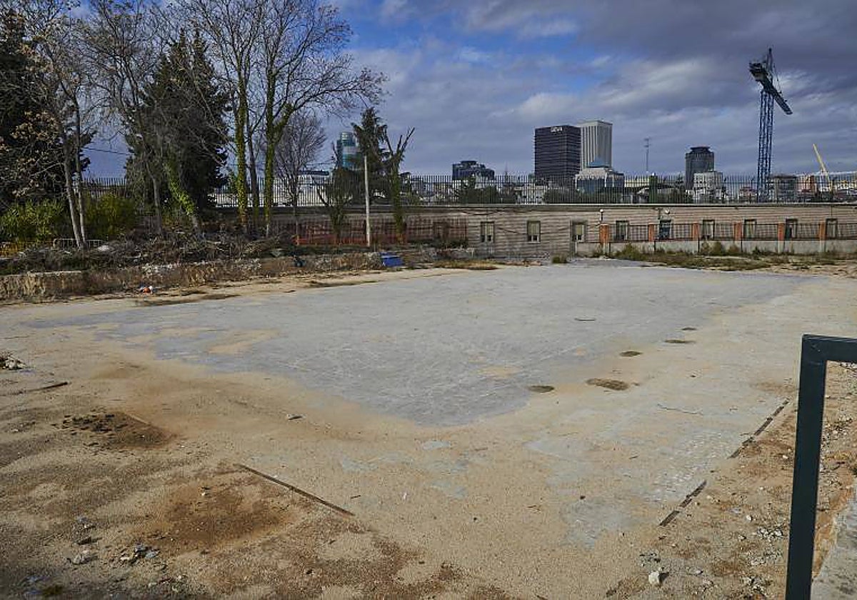 Esto es lo que quedó tras el derribo de la Nevera del Ramiro de Maeztu