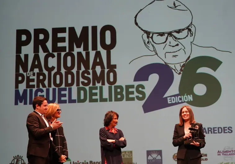 Luna Paredes, Premio Periodismo Miguel Delibes, pide a la sociedad que lea más