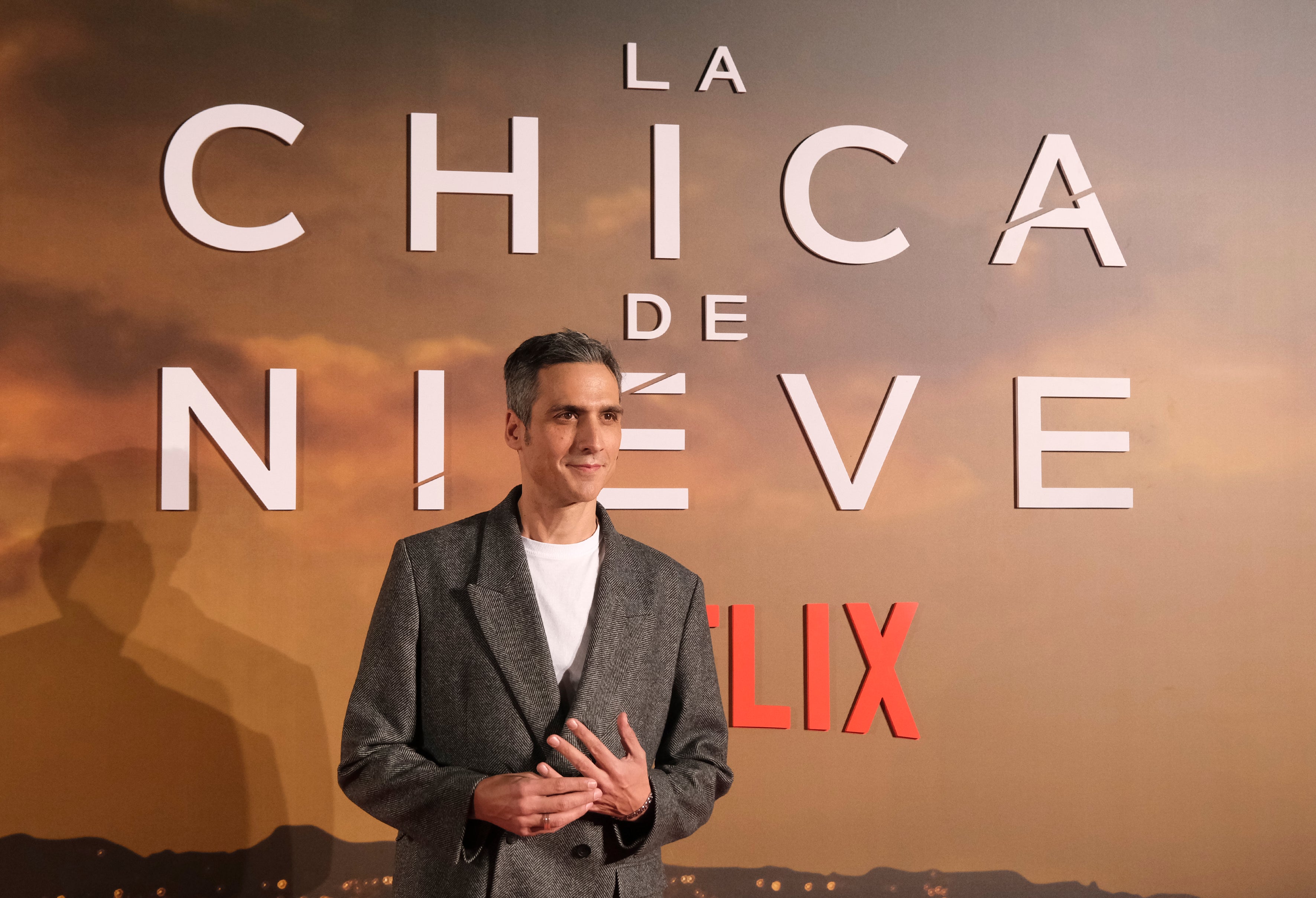 En imágenes, el estreno en Málaga de la nueva serie de Netflix &#039;La chica de nieve&#039;