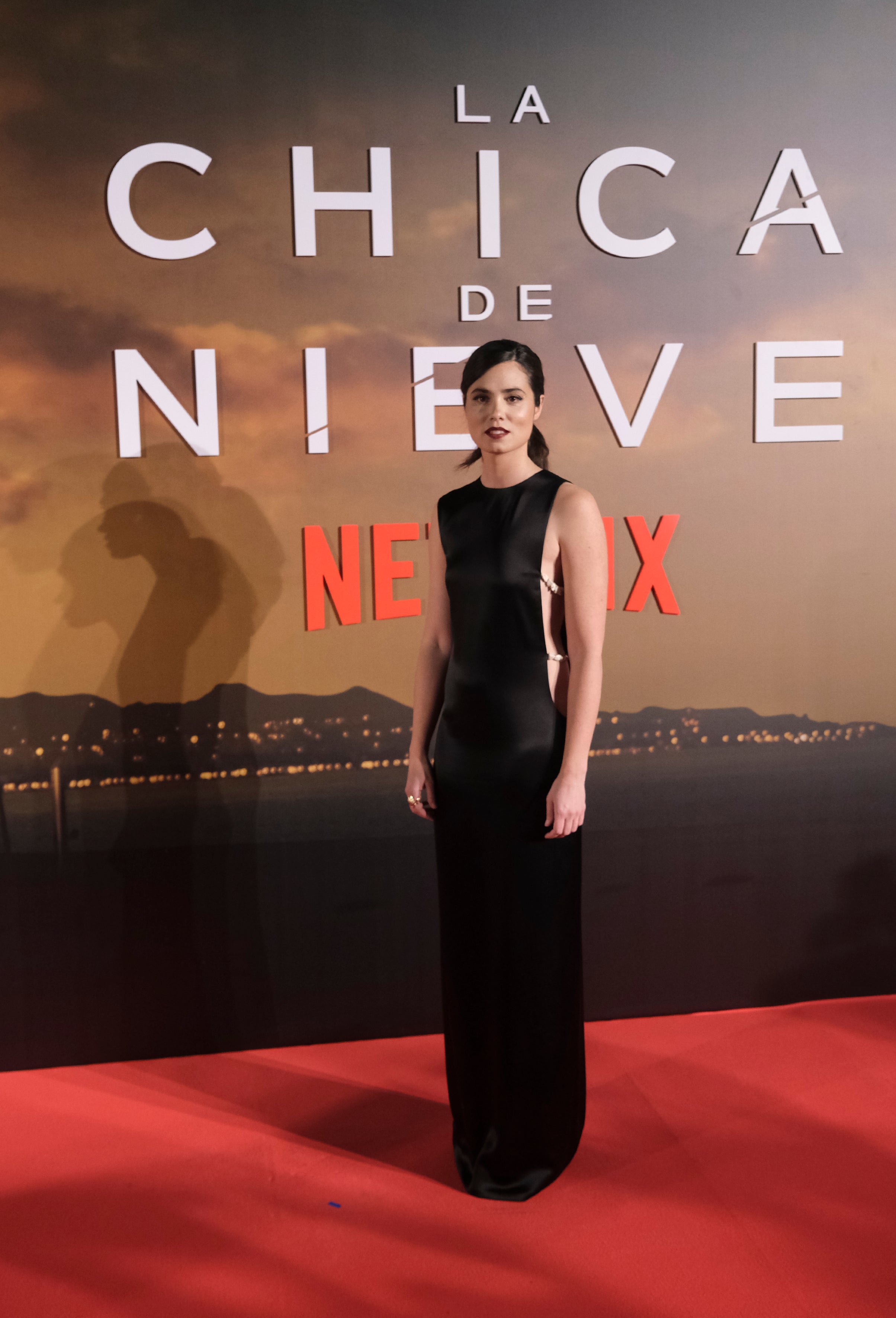 En imágenes, el estreno en Málaga de la nueva serie de Netflix &#039;La chica de nieve&#039;