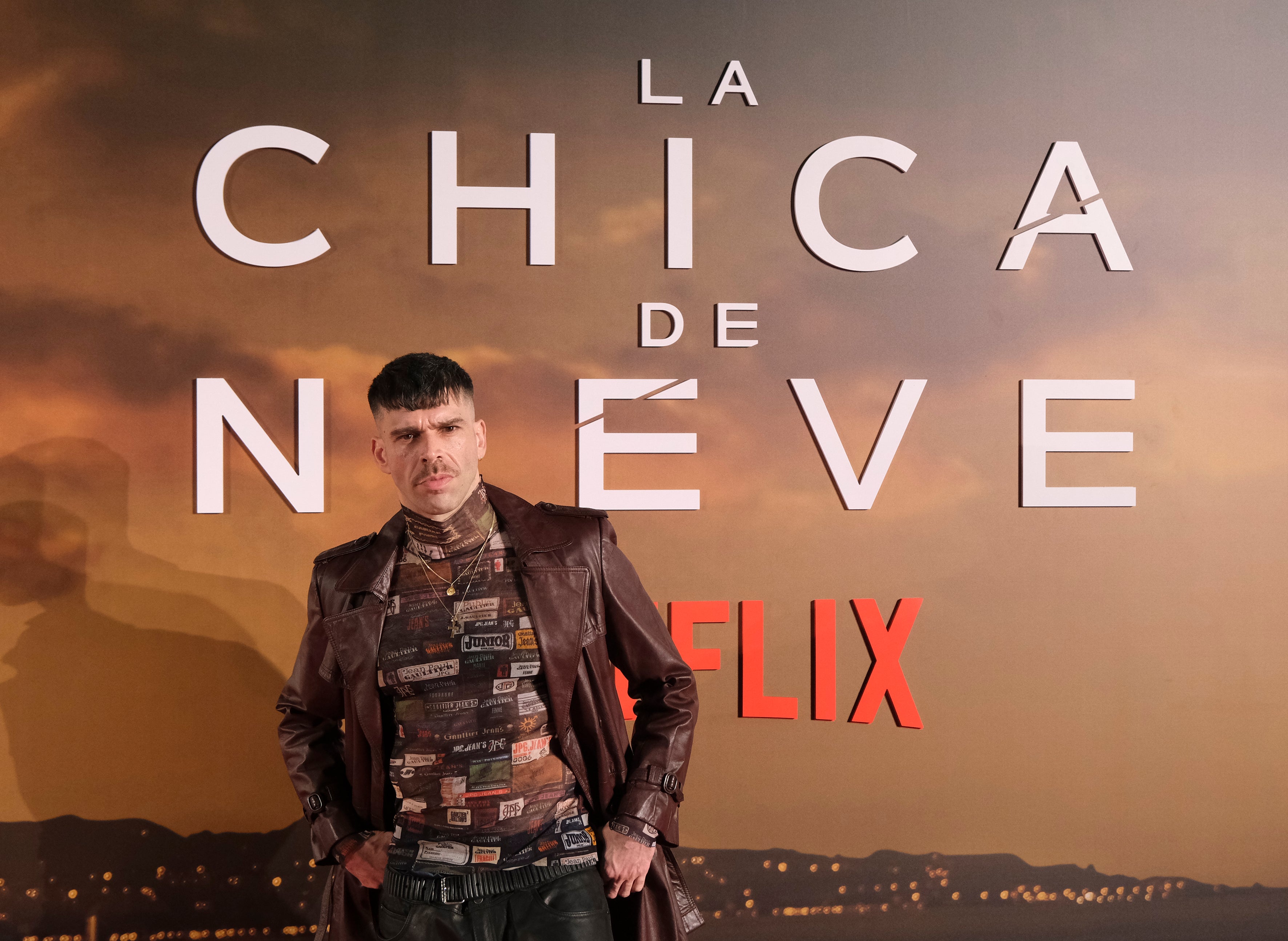 En imágenes, el estreno en Málaga de la nueva serie de Netflix &#039;La chica de nieve&#039;
