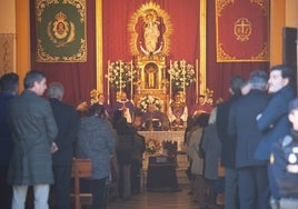 El funeral de Diego Valencia, en imágenes