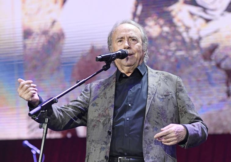 Serrat regresa a los escenarios en un concierto en Valencia con Sole ...