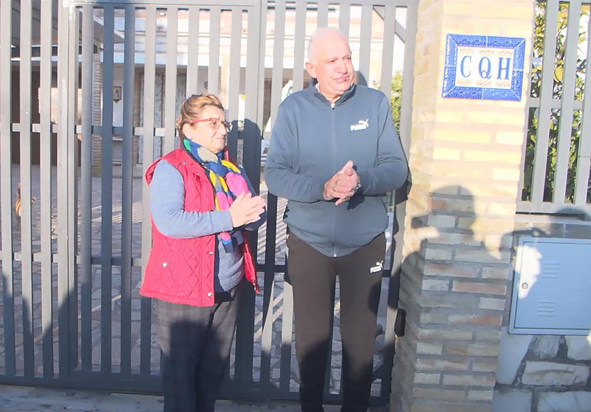 El matrimonio agredido