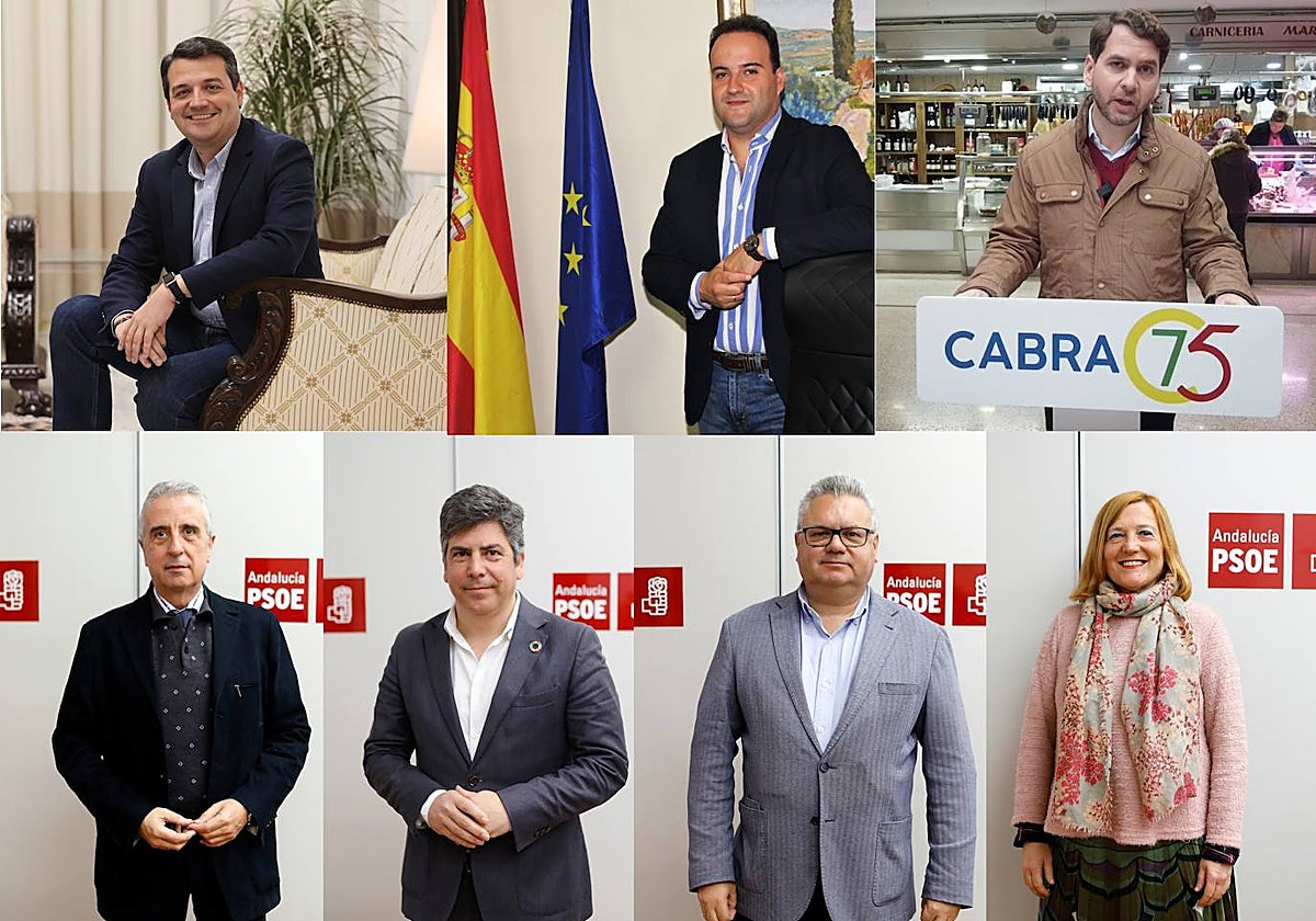 Alcaldes de PP y PSOE de los grandes muncipios que repiten candidatura