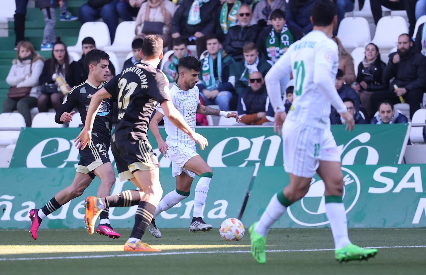 El partido del Córdoba CF-Celta B, en imágenes