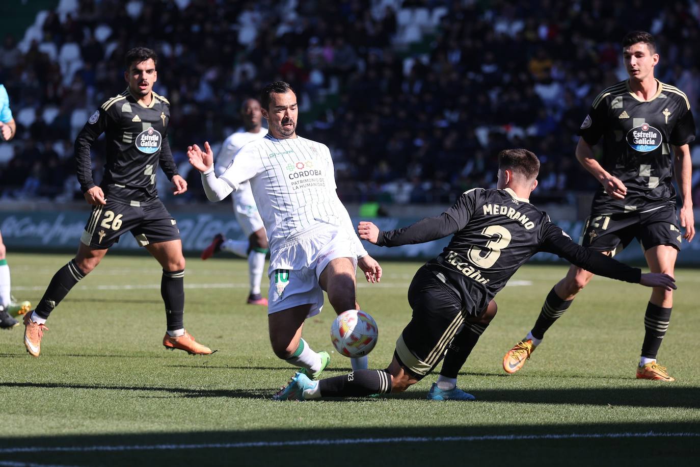 El partido del Córdoba CF-Celta B, en imágenes