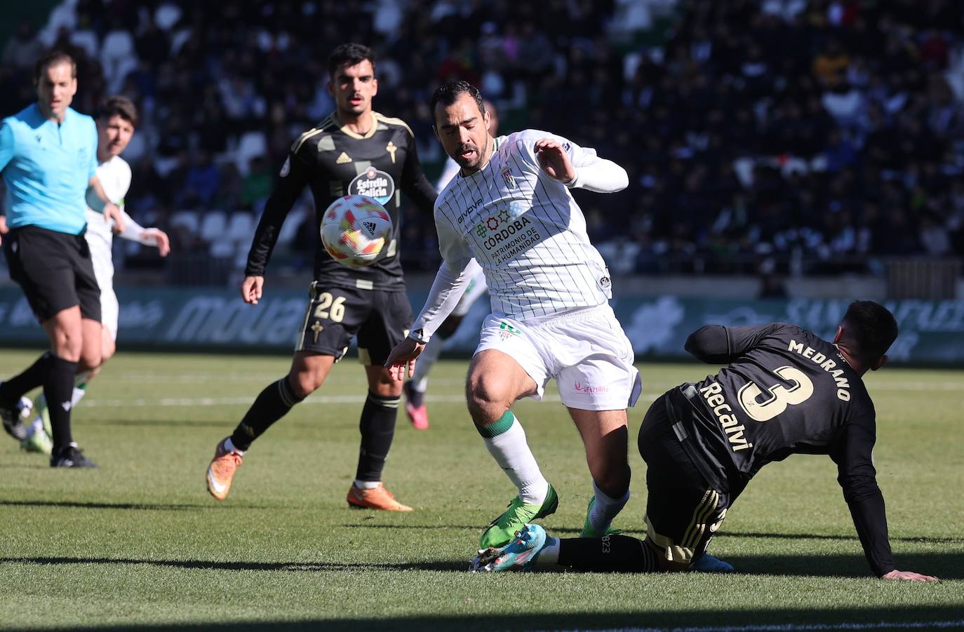 El partido del Córdoba CF-Celta B, en imágenes