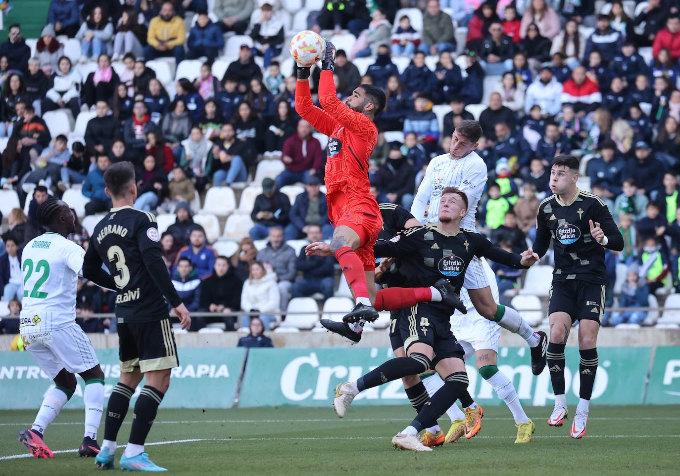 El partido del Córdoba CF-Celta B, en imágenes