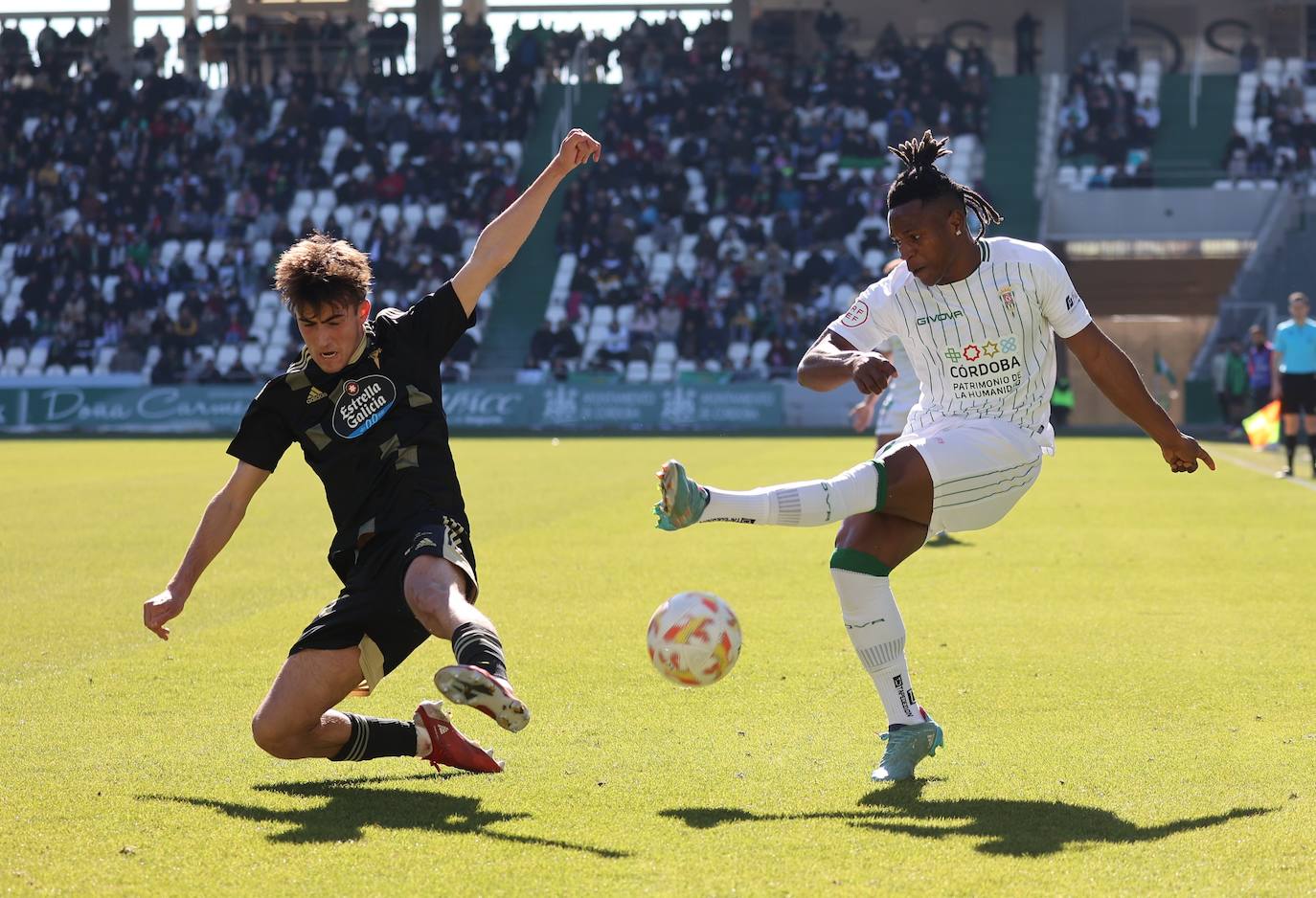 El partido del Córdoba CF-Celta B, en imágenes