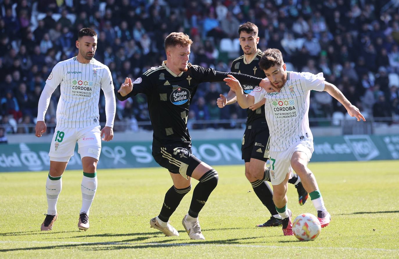 El partido del Córdoba CF-Celta B, en imágenes