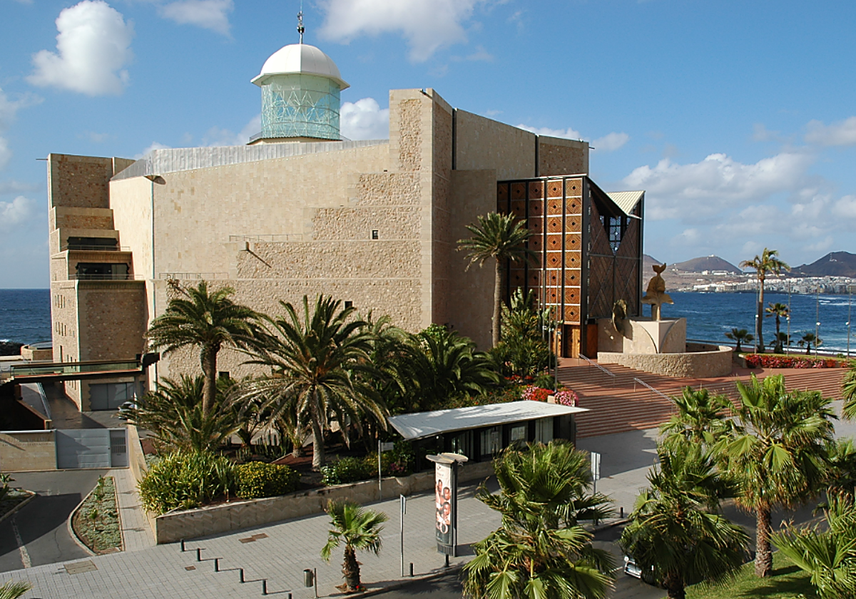 La zona de la agresión fue cerca del Auditorio Alfredo Kraus, en foto de archivo