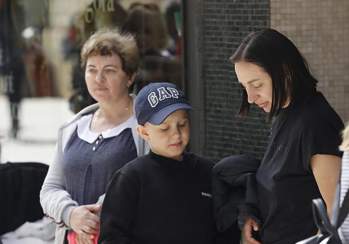 Familia ucraniana en Córdoba