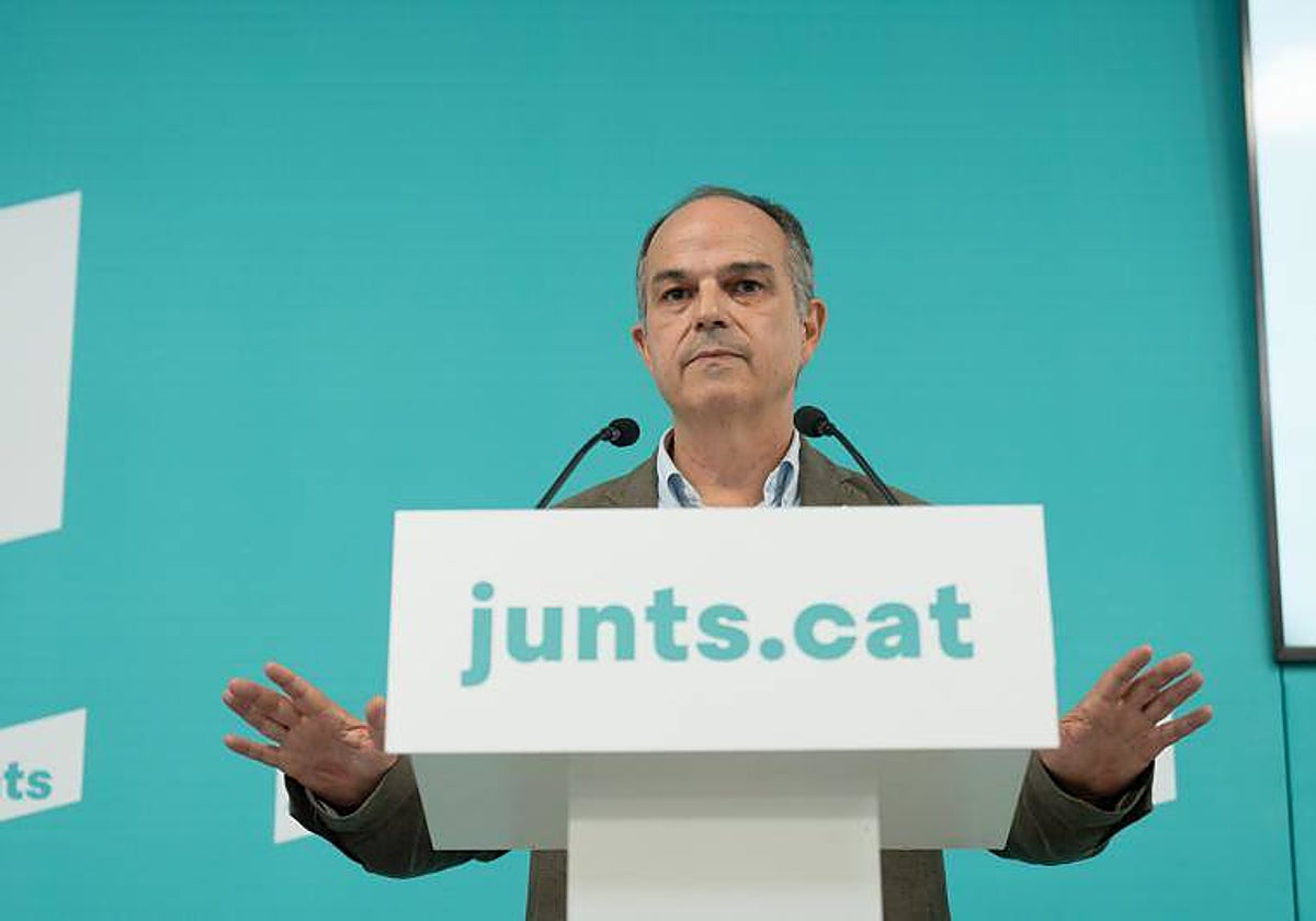 Turull, recientemente en una comparecencia