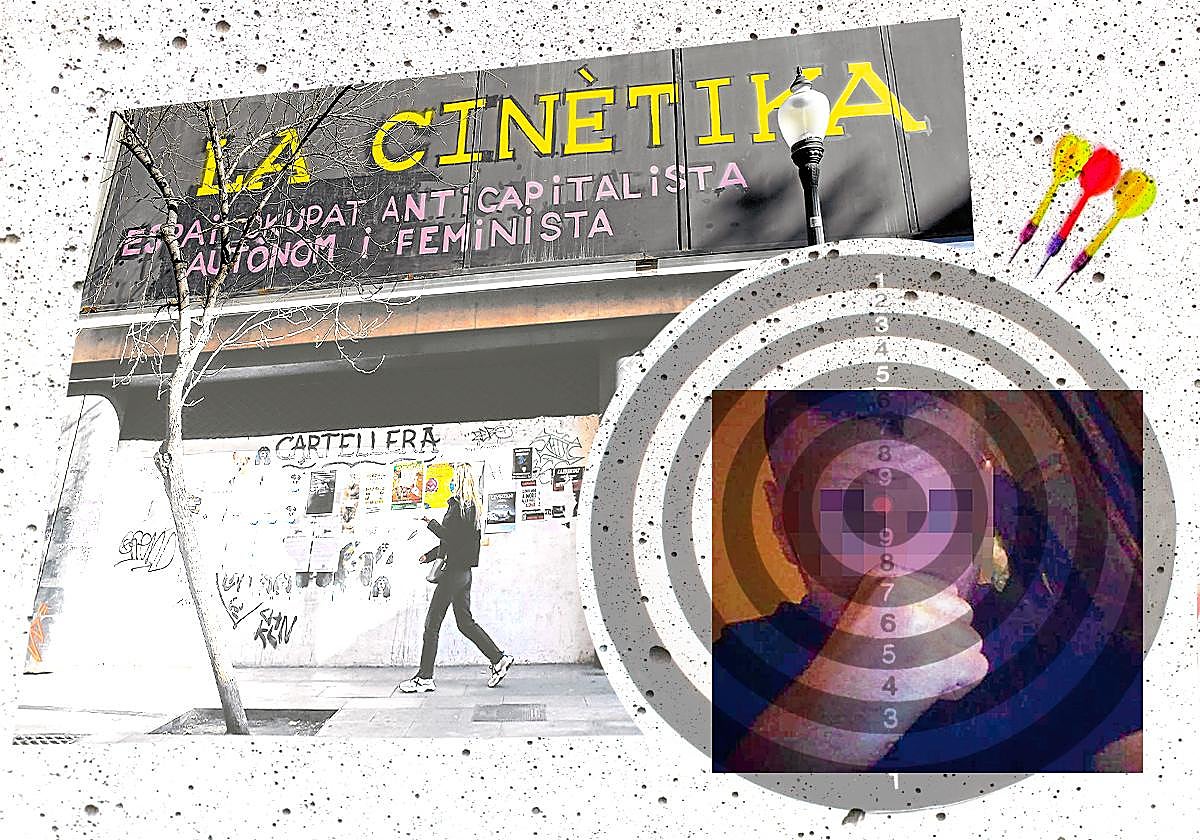 Exterior del espacio okupado donde se infiltró el policia en Barcelona