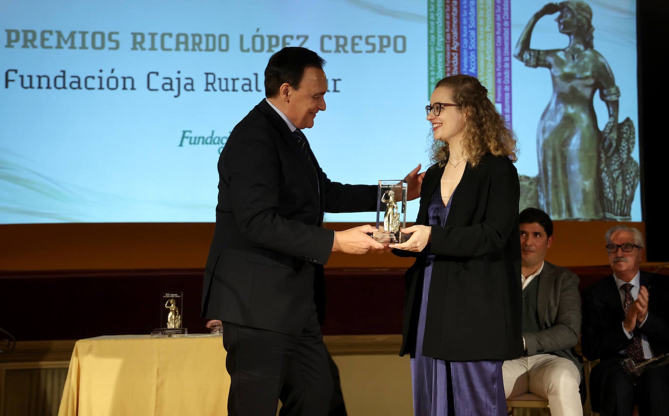 La entrega de los premios de la Fundación Caja Rural del Sur en Córdoba, en imágenes