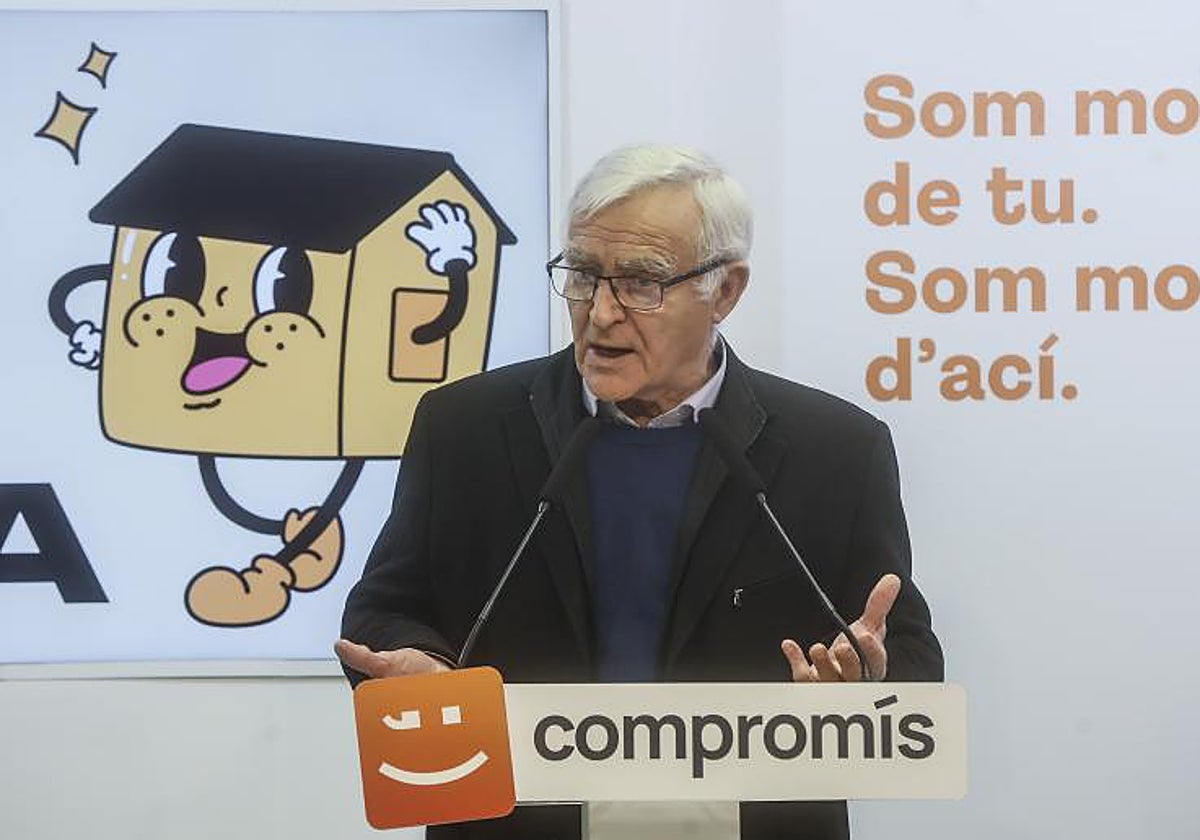 Imagen de archivo del alcalde de Valencia, Joan Ribó