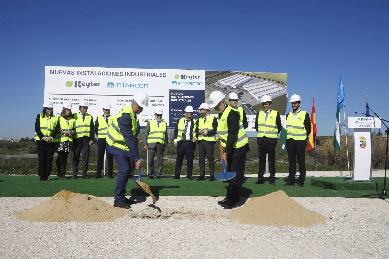 Las obras de Keyter Intarcon Genaq en Lucena, en imágenes