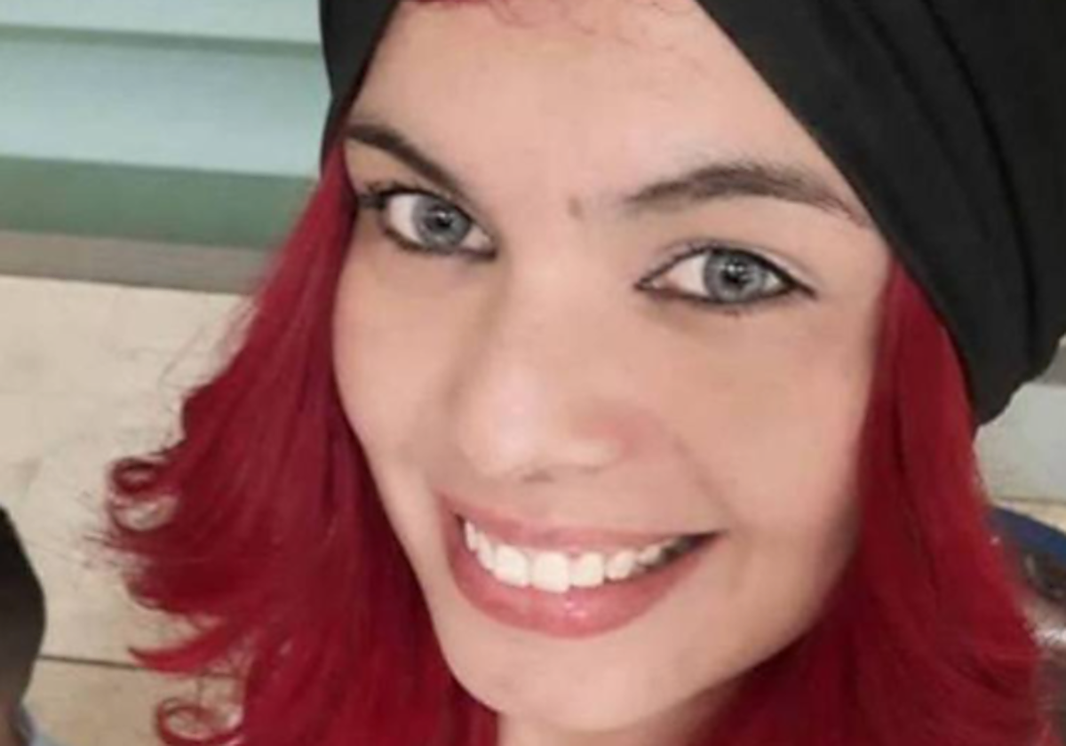 Romina Celeste en una de las imágenes difundidas cuando se notificó su desaparición