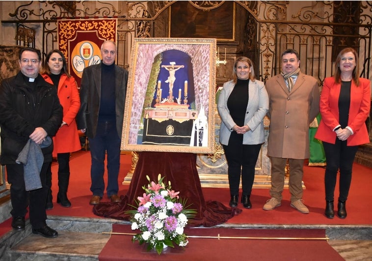 El Cristo de los Espejos, protagonista del cartel de la Semana Santa de Talavera de la Reina 2023