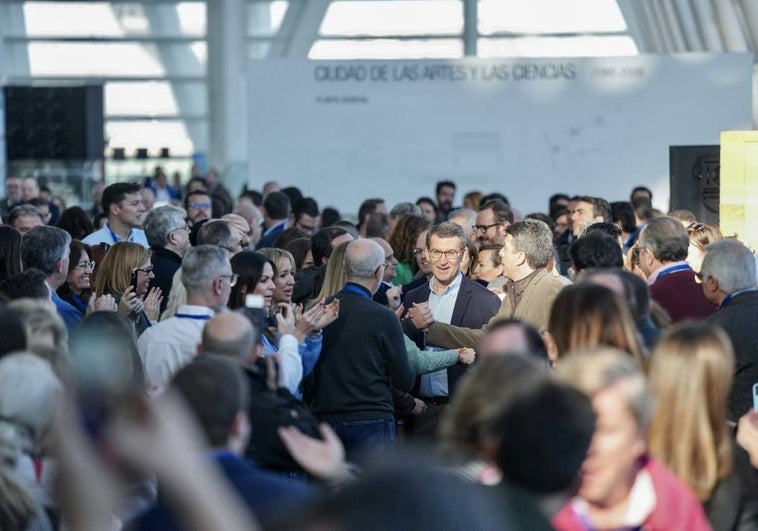 El PP se conjura en Valencia para impulsar el cambio en España el 28-M: «Lo vamos a volver a hacer»