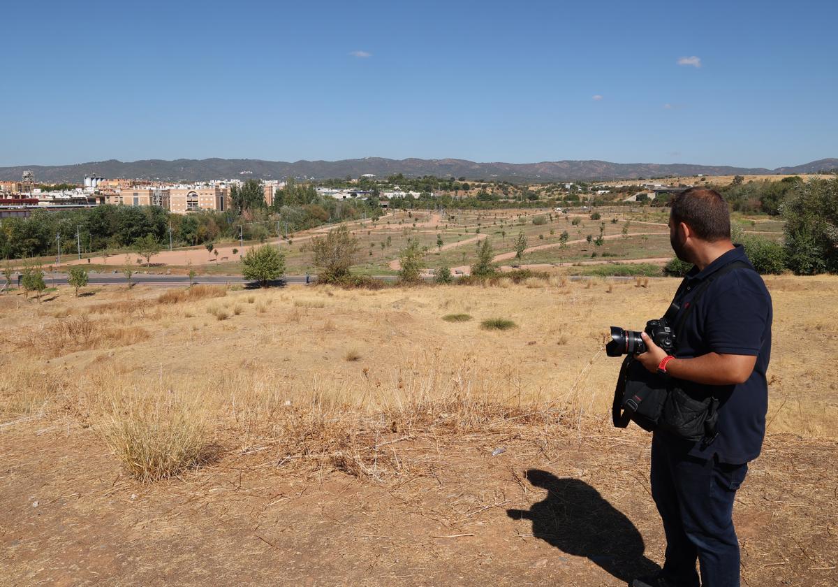Ubicación de la segunda fase del Parque de Levante, que se observa al fondo en la primera