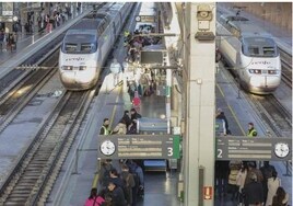 Moreno rescata el eje ferroviario de AVE desde Huelva a Almería