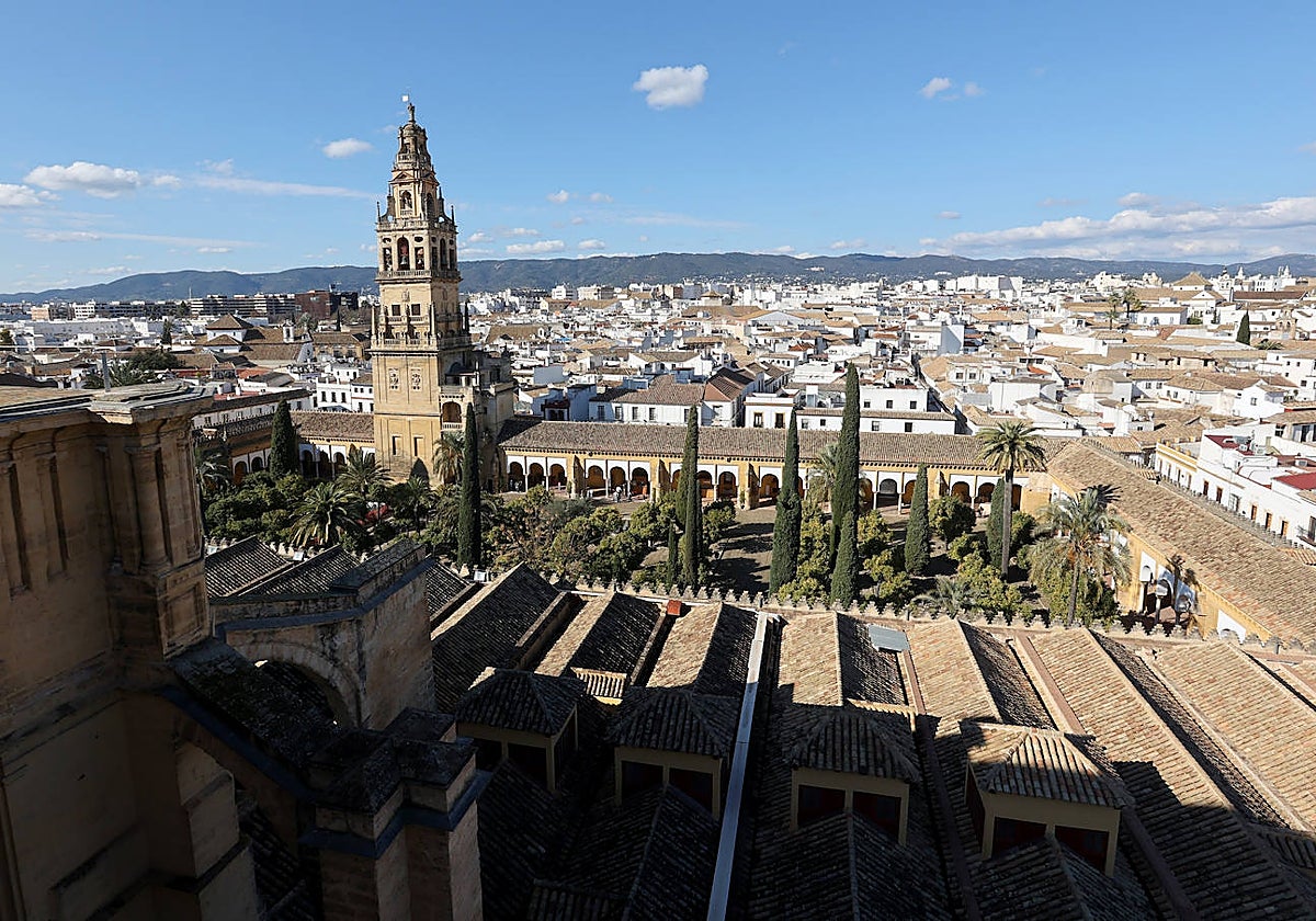 Cubiertas de la Mezquita-Catedral próximas al Patio de los Naranjos